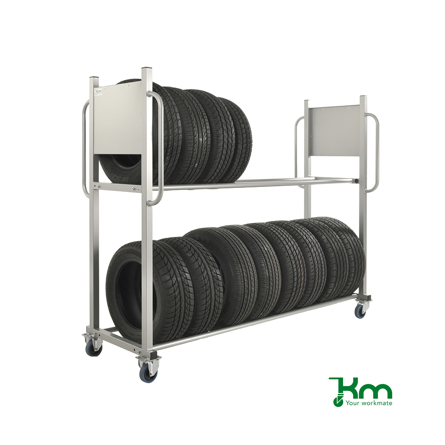 Dækvogn med bremse 2030 x 720 x 1580