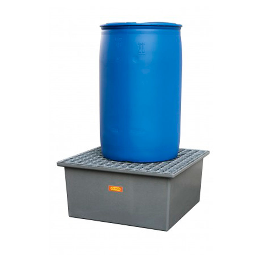 Opsamlingskar GRP 220-1 med stålrist