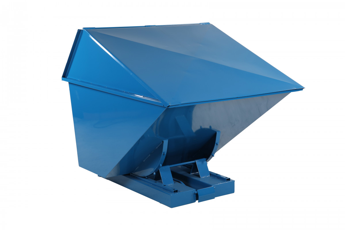 Tipcontainer lukket 1100 L