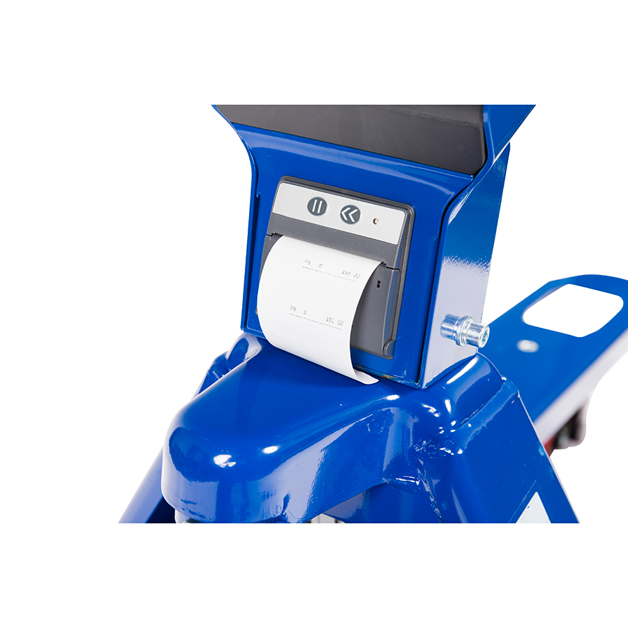 Palleløfter med vægt 0-2000kg og Printer