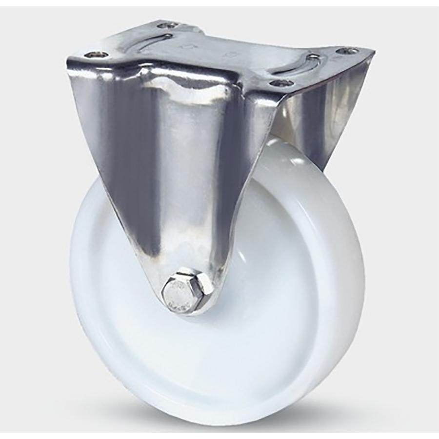 TENTE hjul - 8478 UOO 160 P63 RUSTFRI