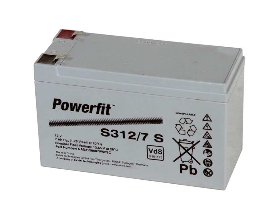 Batteri - Blysyre 12V / 7 Ah