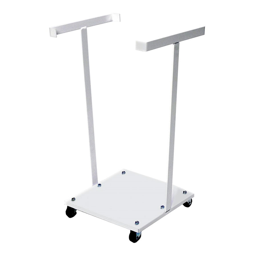 Affaldsstativ 240 liter hvid