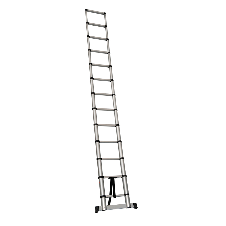 Teleskopisk stige 13 trin 3,80 m.