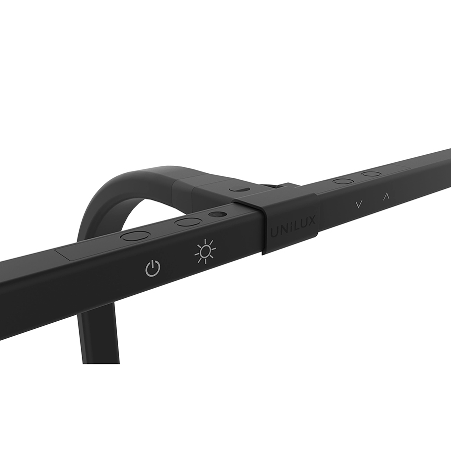 Bordlampe LED - Model STRATA - Sort