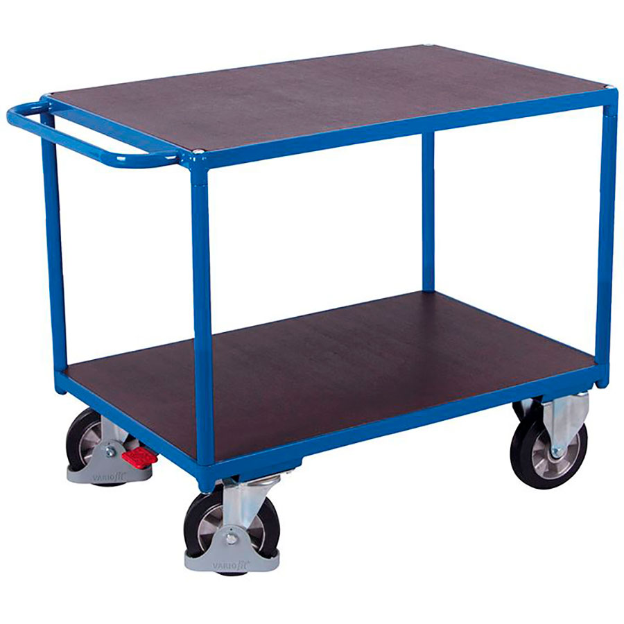 Bordvogn med 2 hylde 1000x700mm 1000kg
