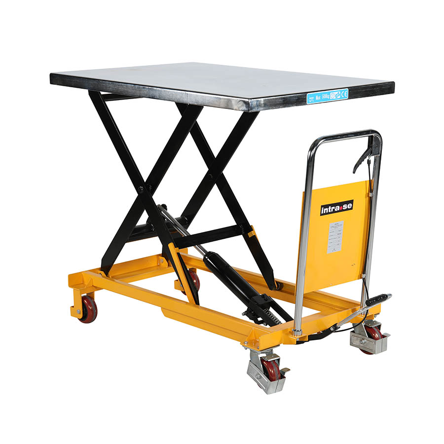 Løftebordsvogn 500 kg, 1200 x 800 mm