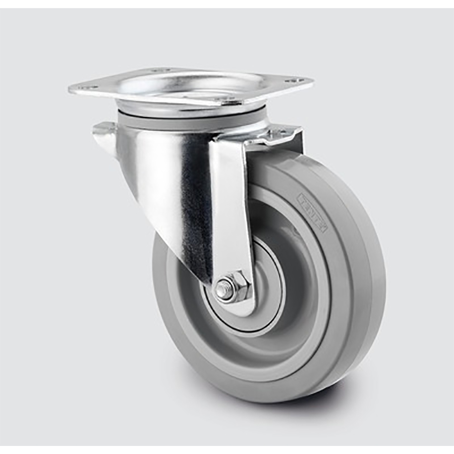 TENTE hjul 3470 UFP 125 P62 GRÅ