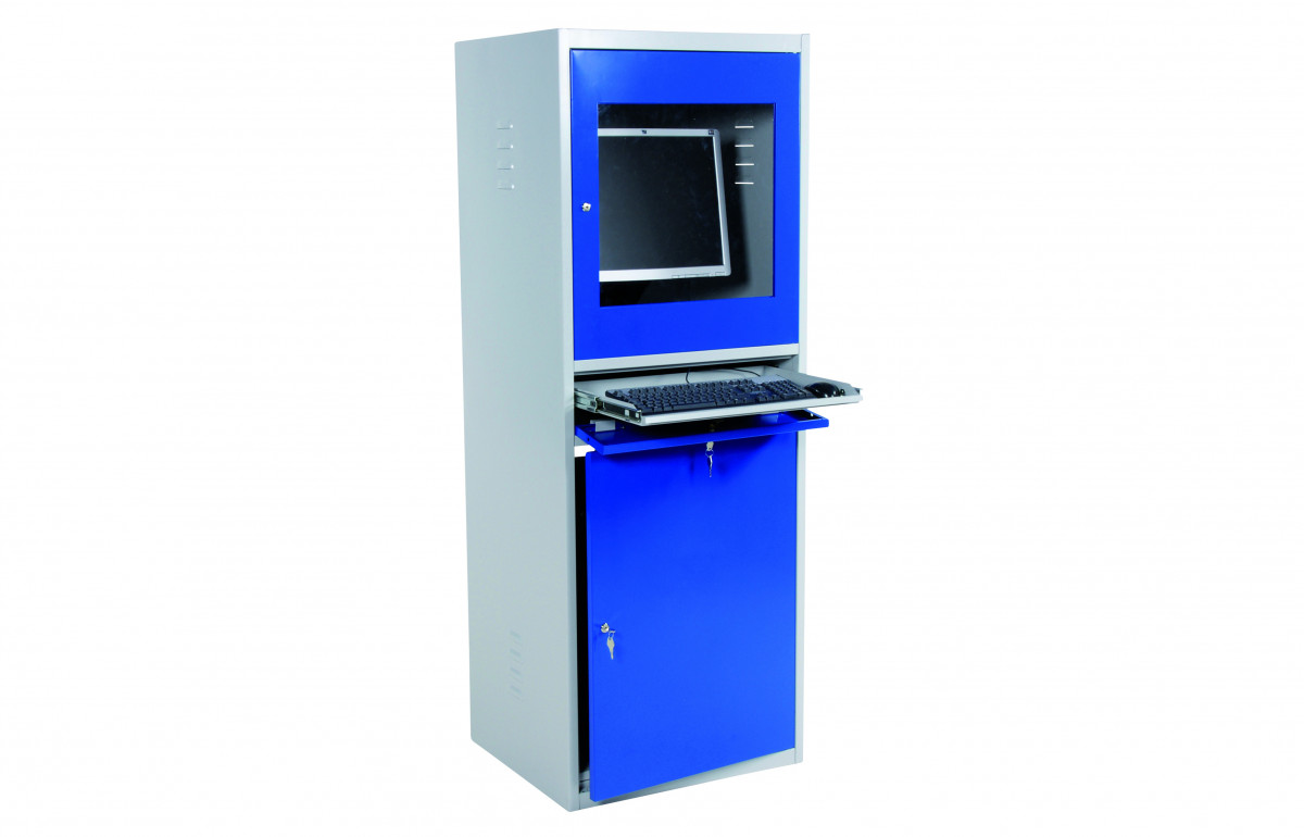 Computerskab f. 21” skærm