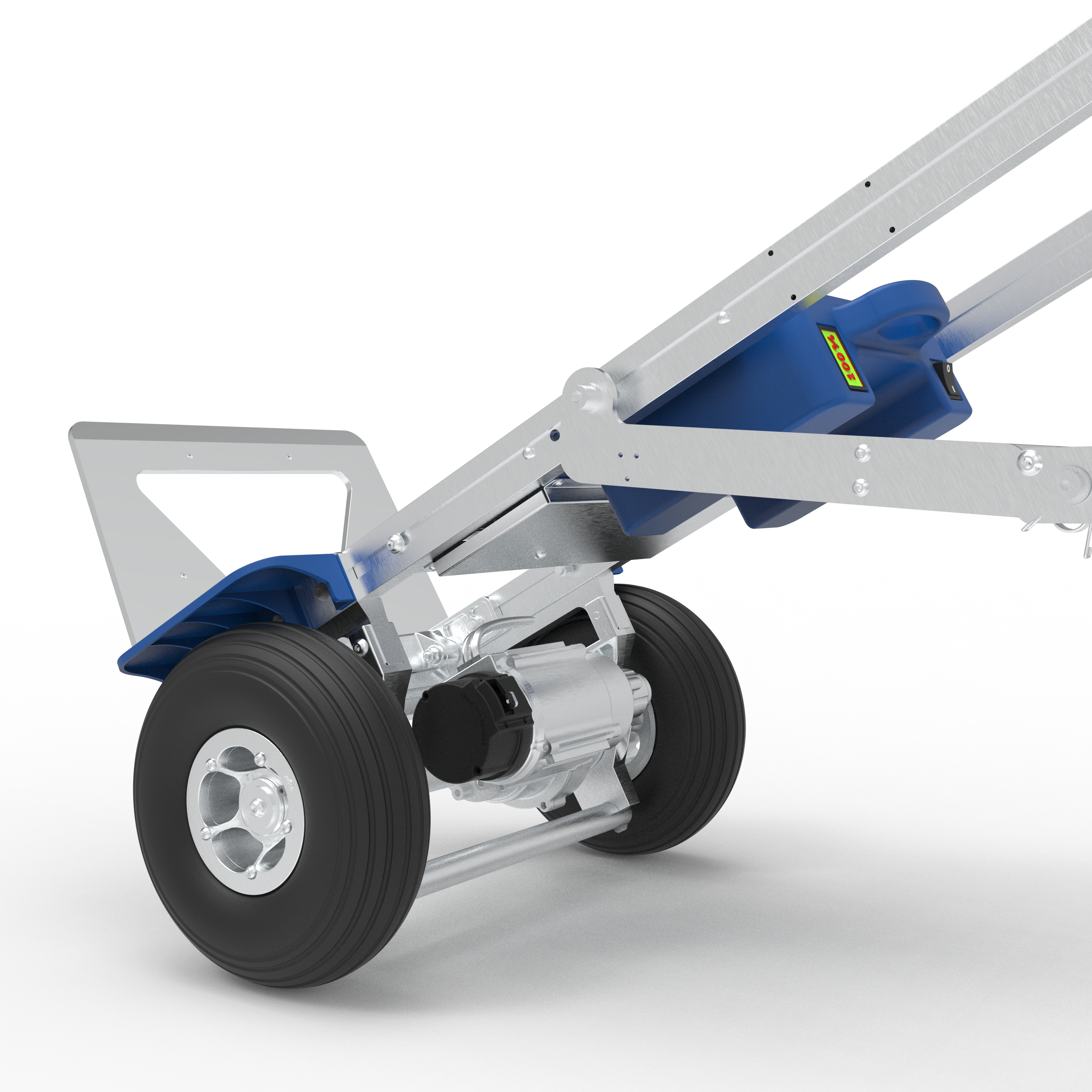 EL-drevet sækkevogn 170kg.