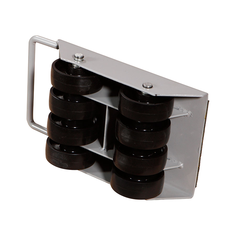 Transportrulle, faste m. nylon hjul 2000 kg.