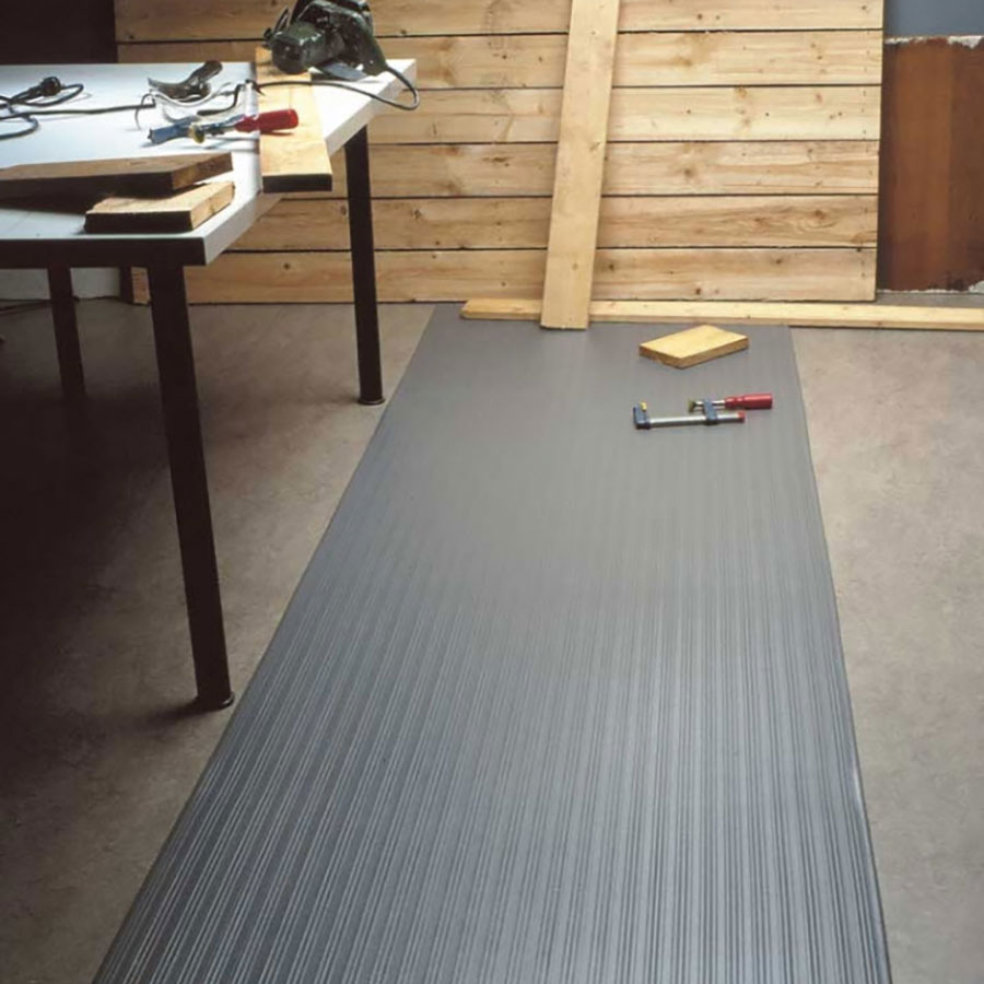 Senso Ribb Plus måtte bxl: 1,2m x 14m grå