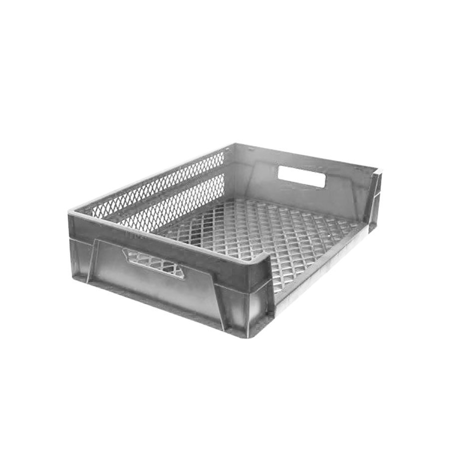 Perforeret kasse m/display 26 Ltr - Grå - 64 stk.