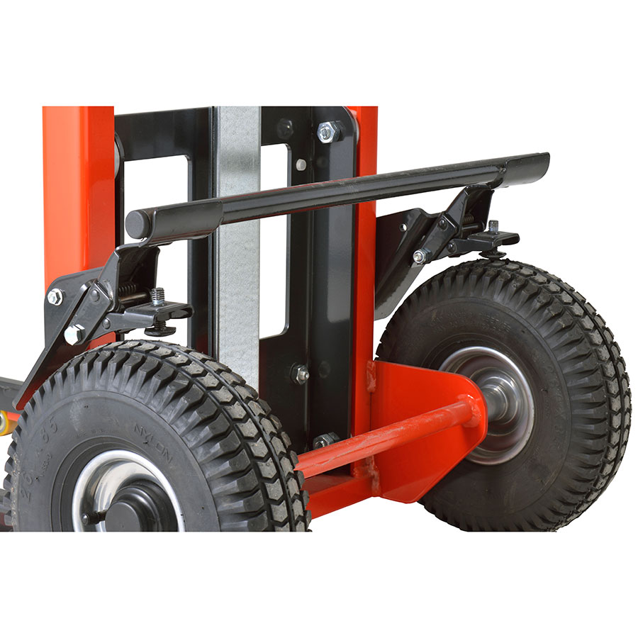 Sækkevogn med hejs og platform 150 kg.