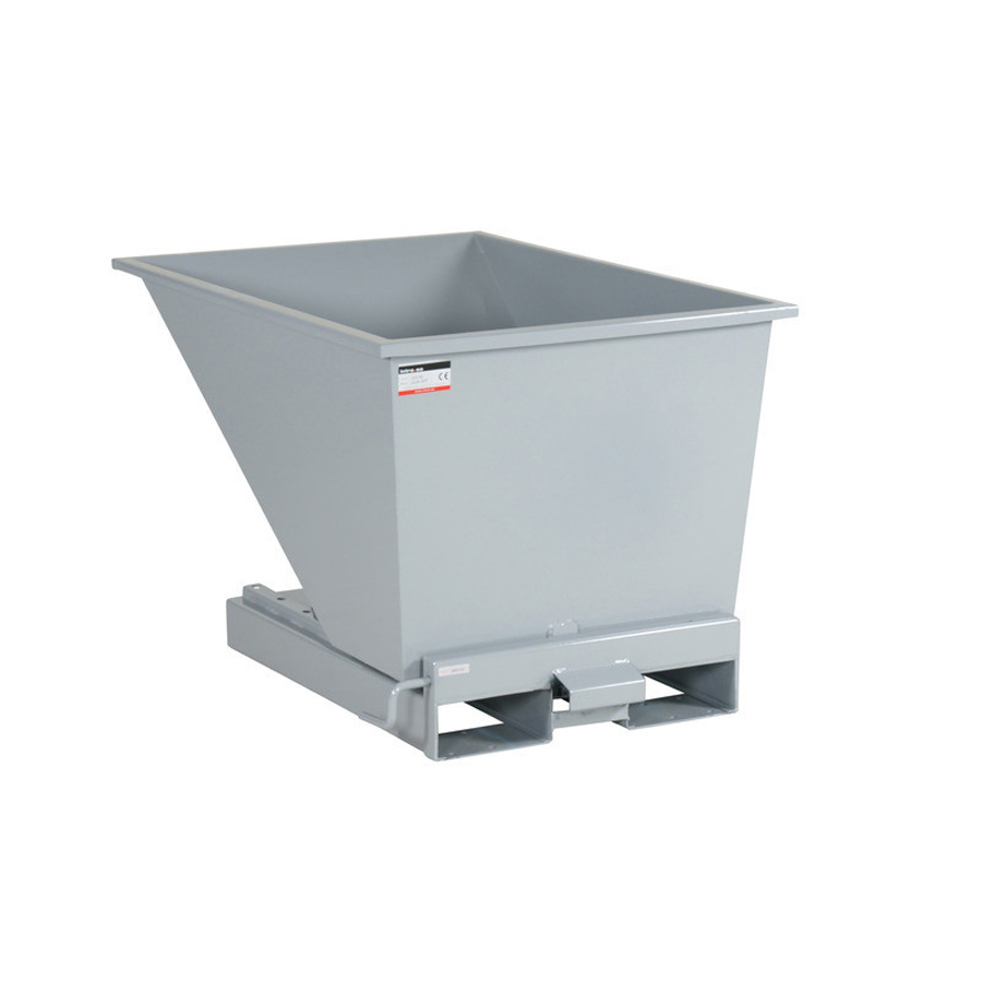 Tip-container "Automatic", 300 Liter åben. Grå