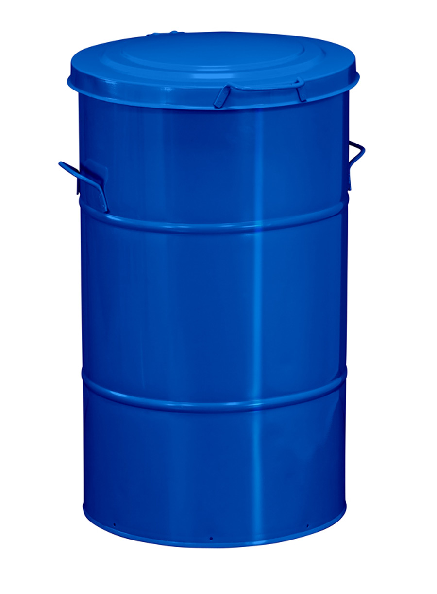 Affaldsbeholder 115 L blå