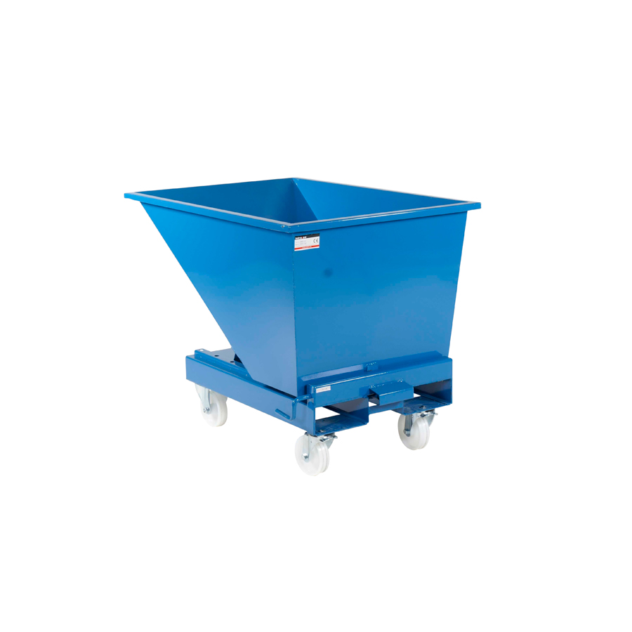 Nylon hjul for tipcontainer Ø160 mm. STD. (4 stk)