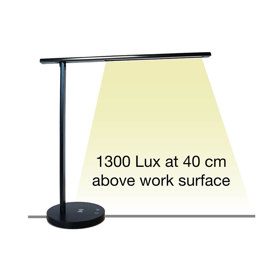 Bordlampe DIVA ULX - LED - Sort