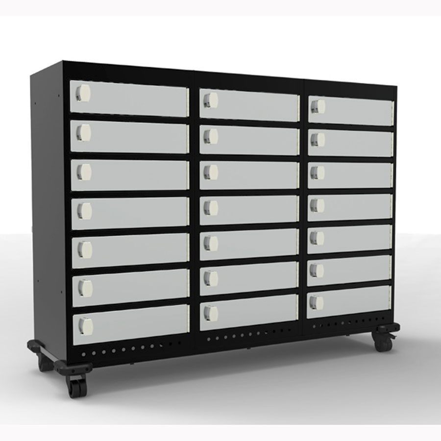 Vogn for Ipadskab 2x7 rum.