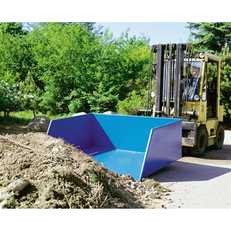 Truckskovl med tip 1000 Liter LxBxH:165x150x59cm.