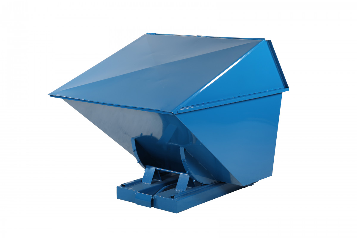 Tipcontainer lukket 1100 L