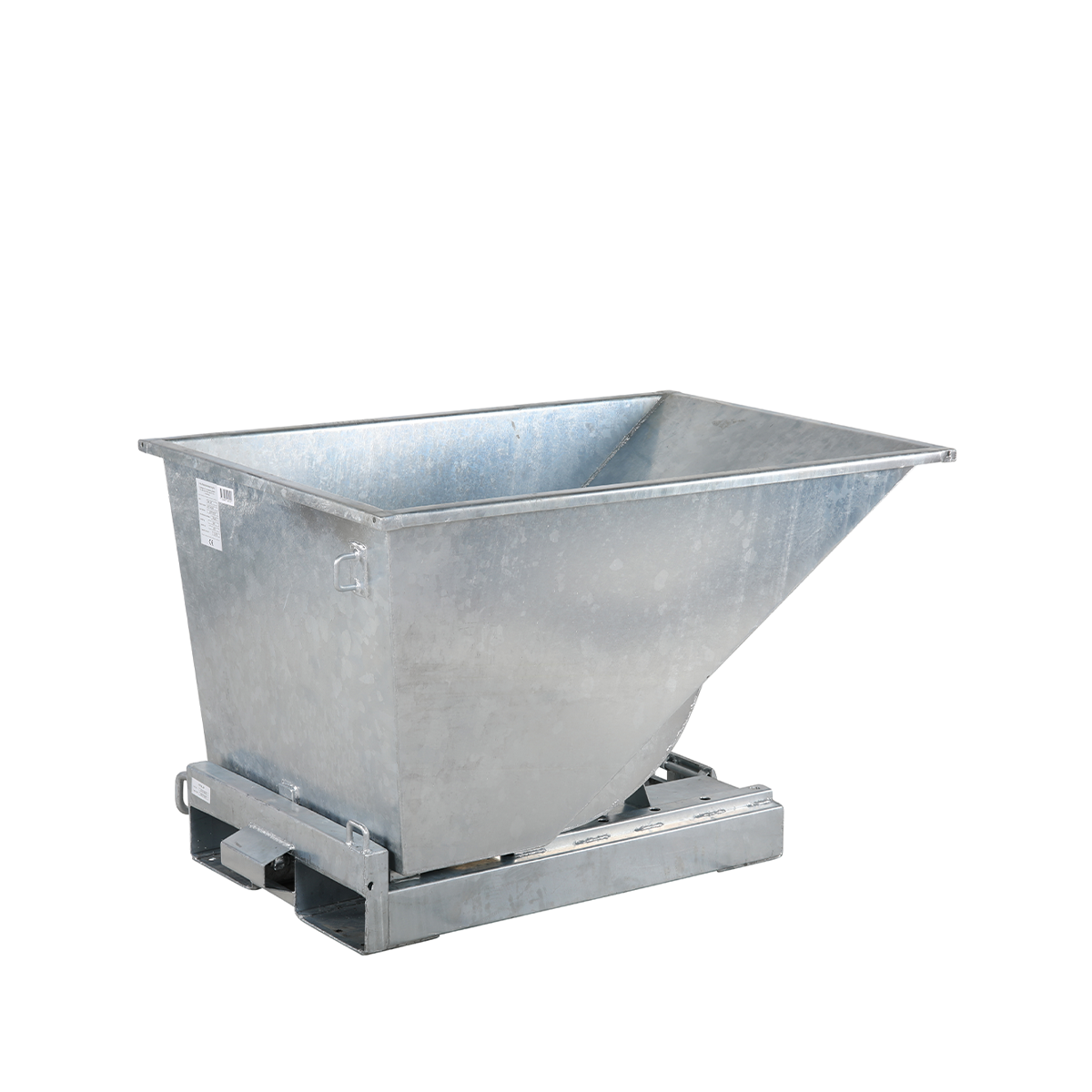TIPPO Tip Container Åben i Galvaniseret Stål – 300 l