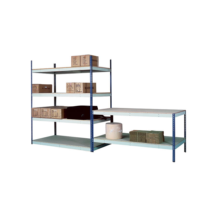 Universalreol BxDxH 1830x455x2130 mm.