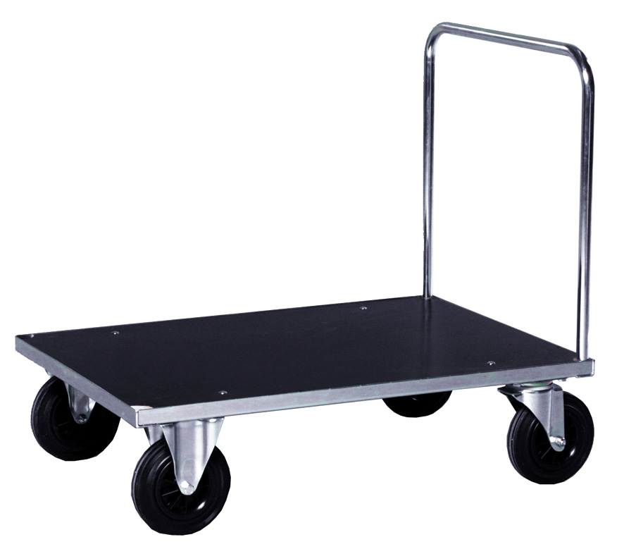 Ladvogn med gavlbøjle elforsinket stor model