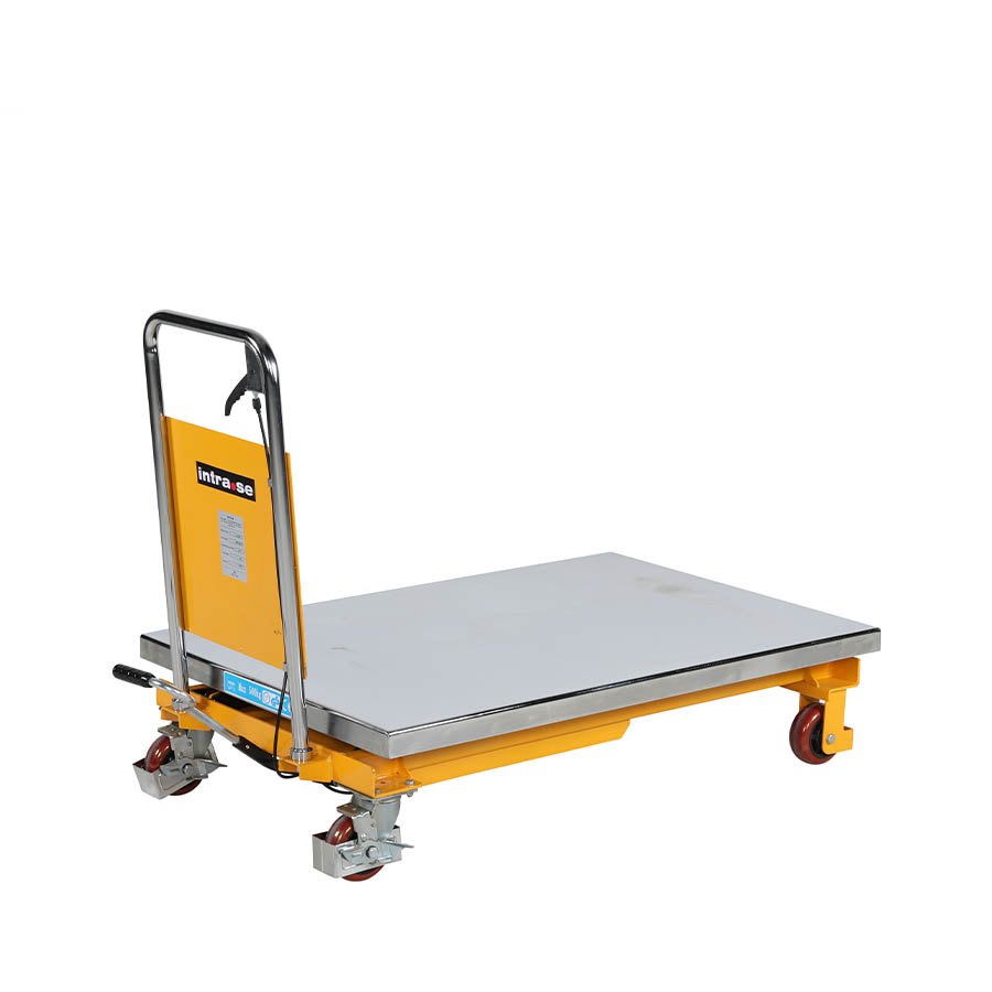 Løftebordsvogn 500 kg, 1200 x 800 mm