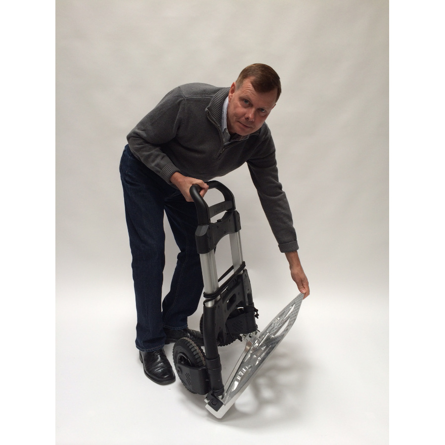 sammenklappelig sækkevogn EasyGlide 250 kg.