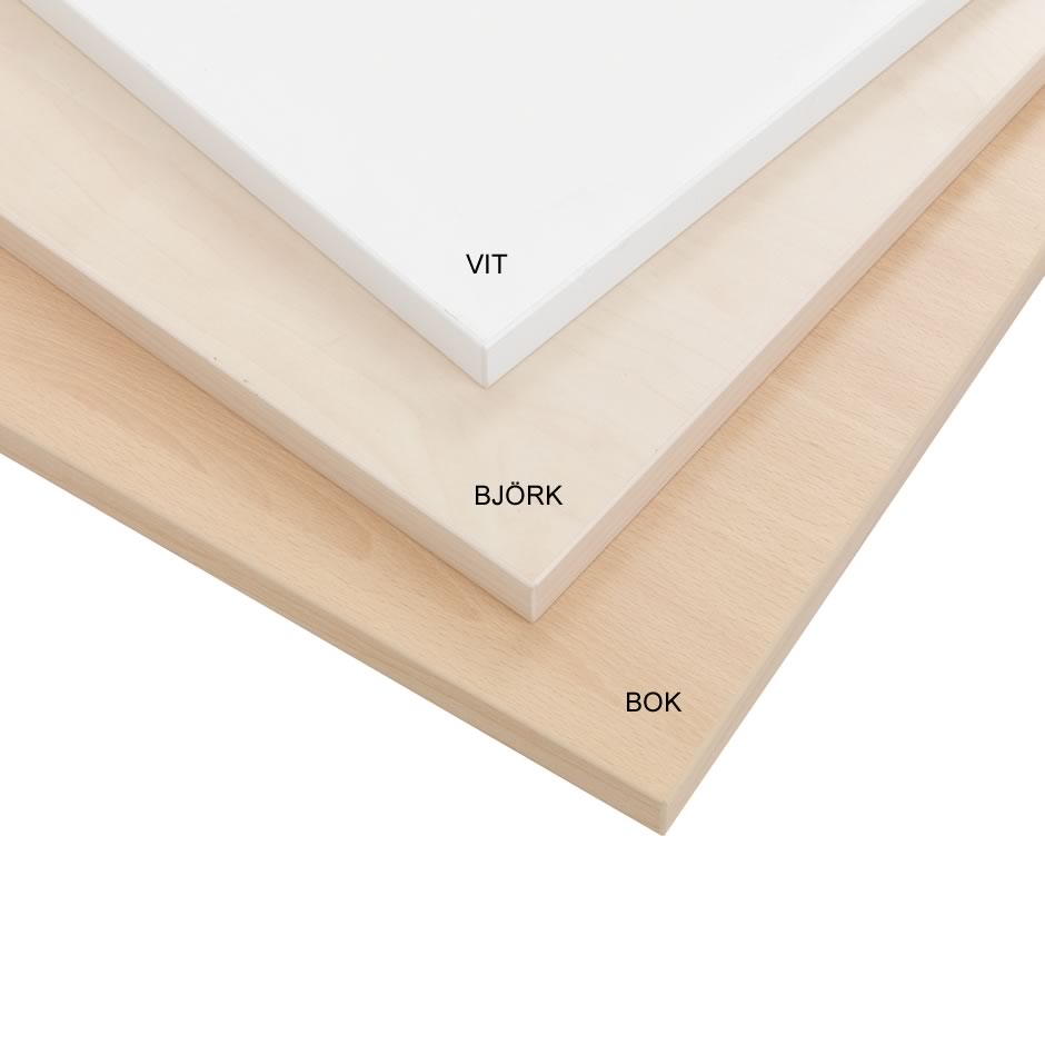 Dør til pult Quantum 760x414 mm inkl lås bøg