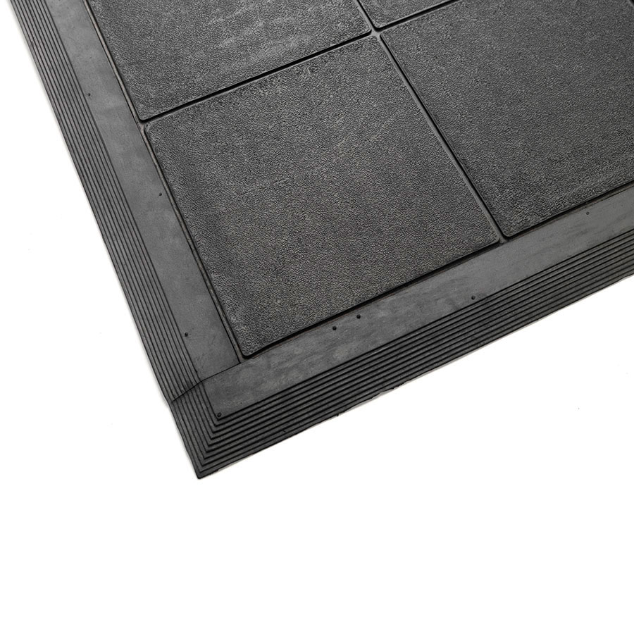 Link Industri Univer måtte bxl: 0,9m. x 0,9m. Sort