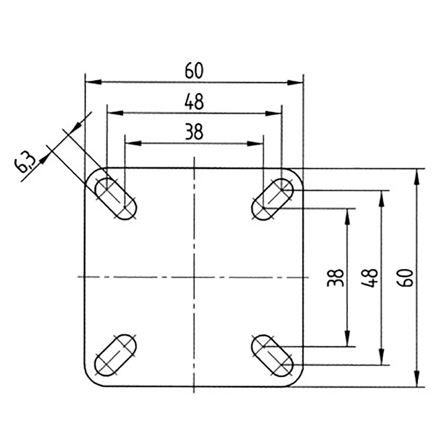 TENTE hjul 2470 PJP 075 P40