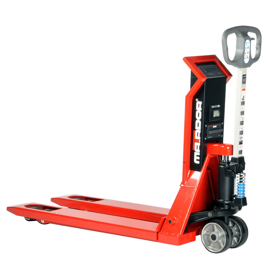 Palleløfter m/vægt Bishamon 2000 kg. 1150x520 mm.