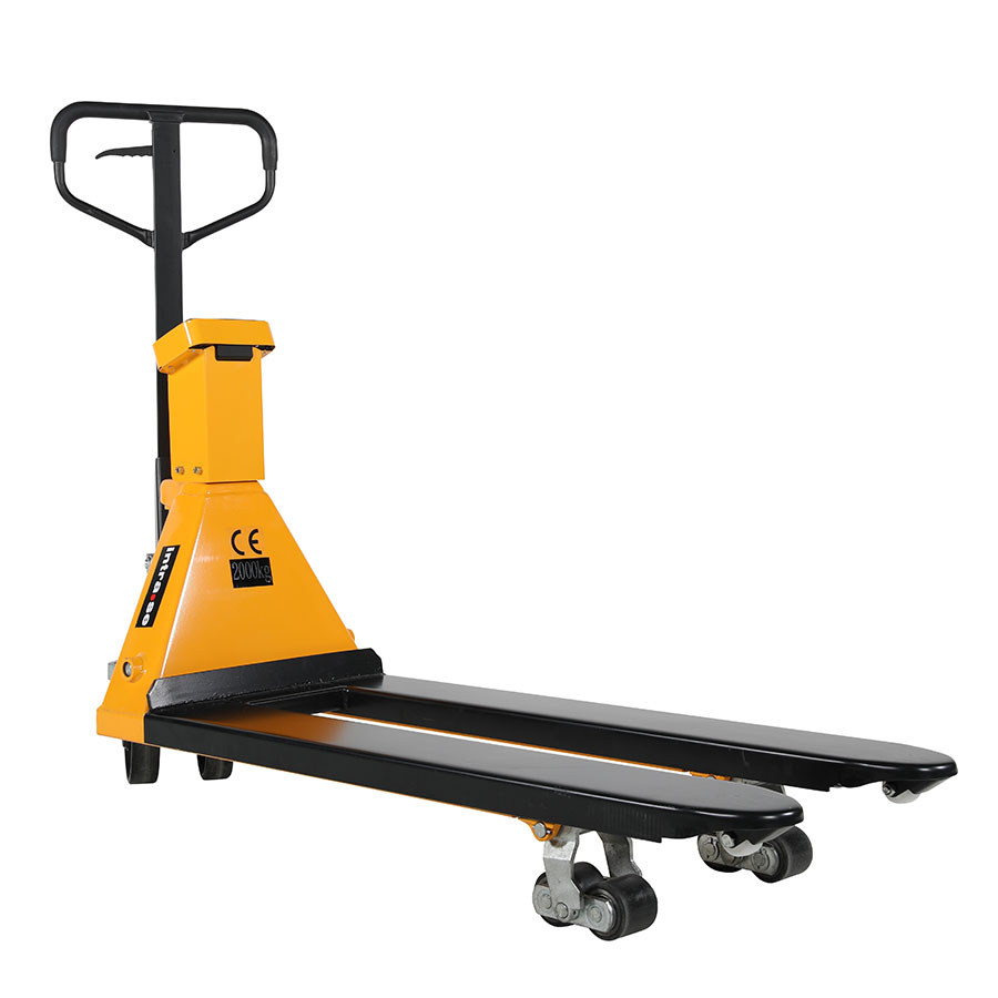Palleløfter med vægt 2000 kg.