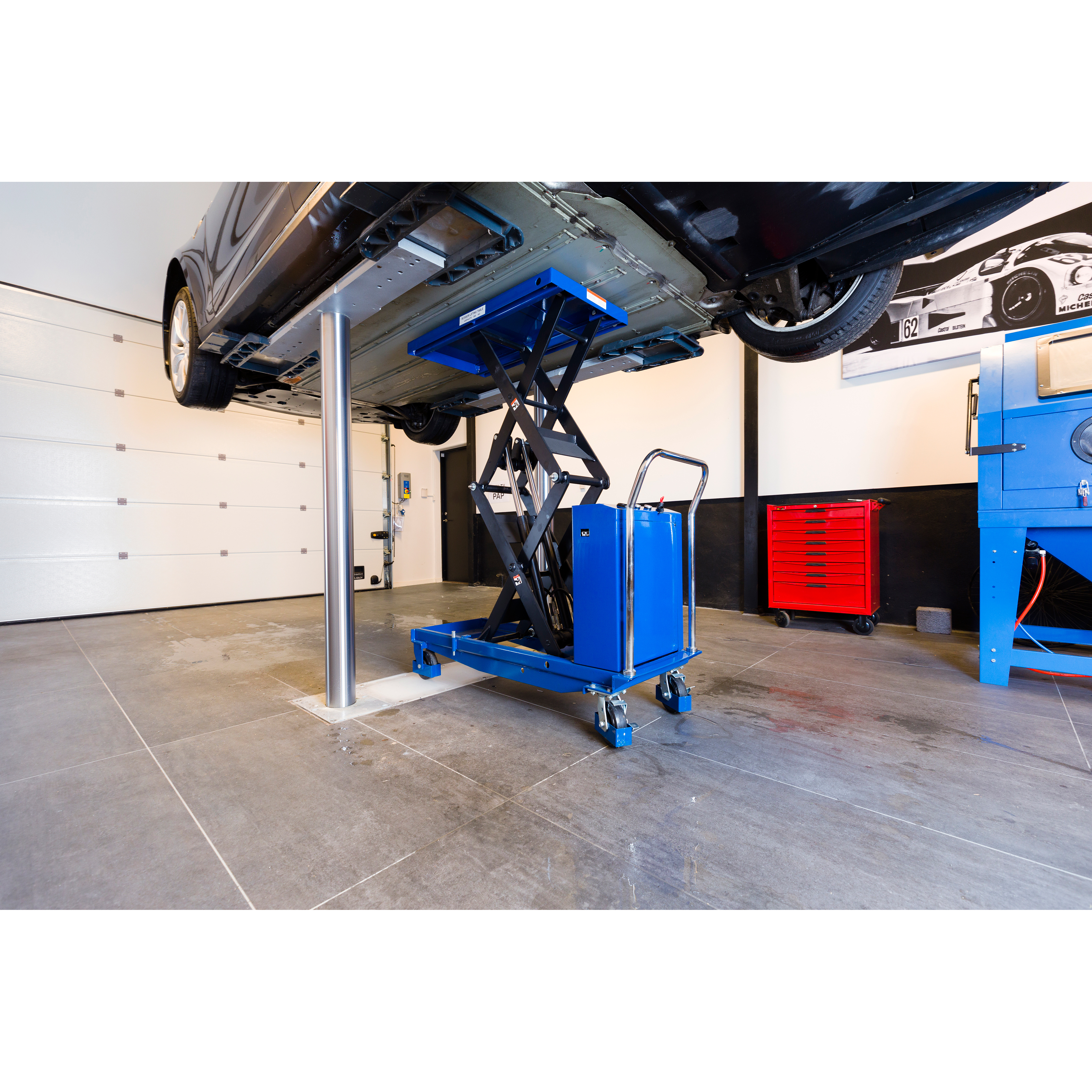 Elektrisk mobilt løftebord - 800 kg. dobb Saks