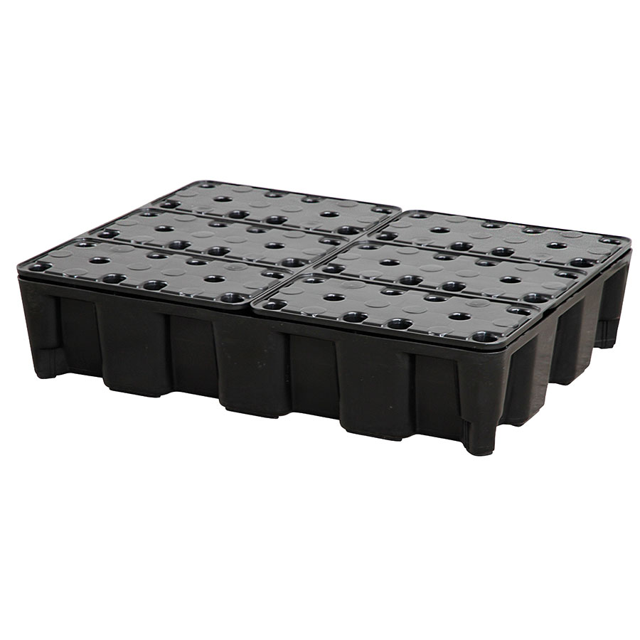 Opsamlingskar PE 60HD med PE-Rist - 250 .