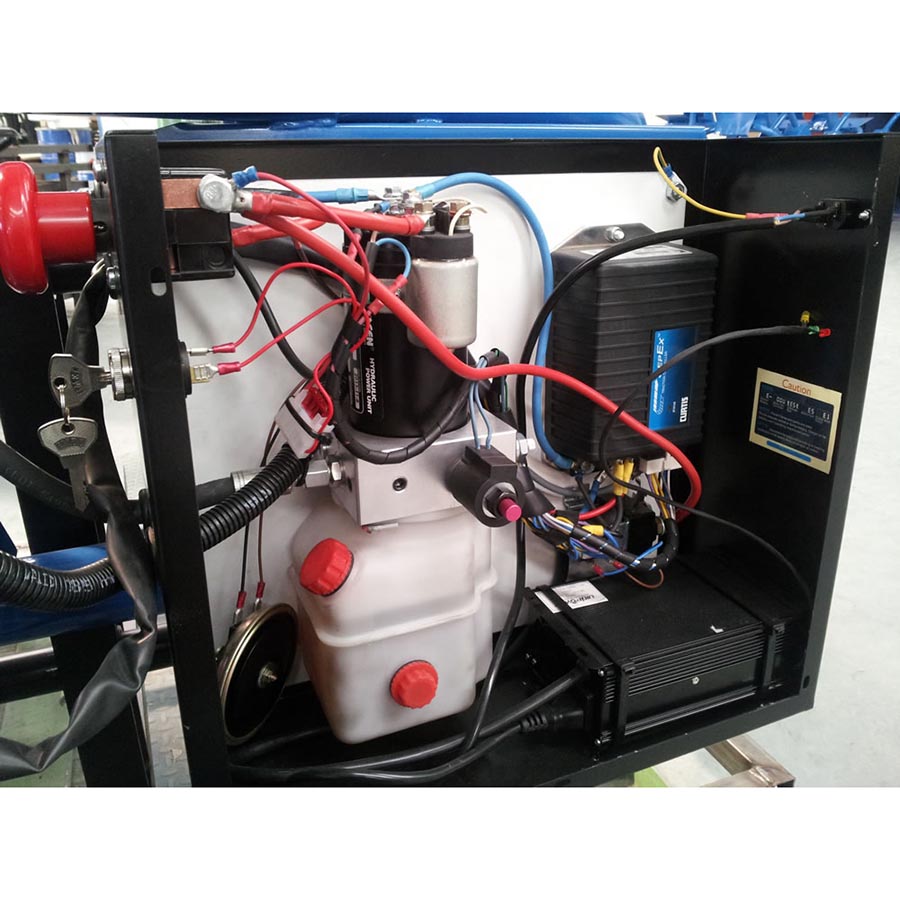 Terrængående elektrisk palleløfter