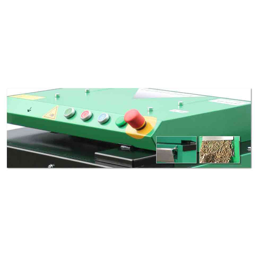 Papmakulator 323-S3 Indtag:320/15mm. 1,1kW/400V.