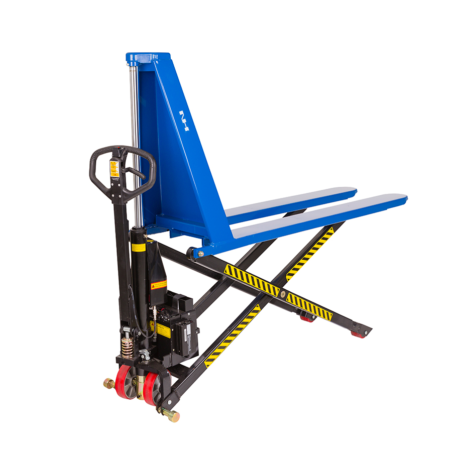 Elektrisk sakseløfter med lange gafler - 1500 mm