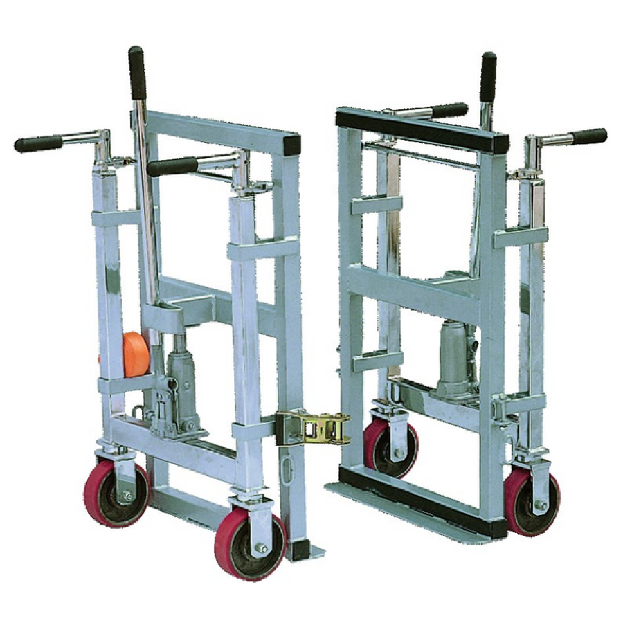 Møbeltransport 1800kg. Sæt hydraulisk løft 250 mm. (1)