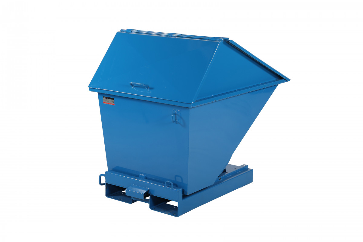 Tipcontainer lukket 400 L