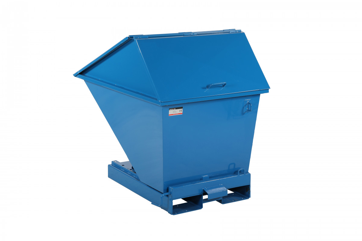 Tipcontainer lukket 400 L