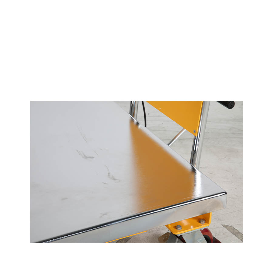 Løftebordsvogn 500 kg, 1200 x 800 mm