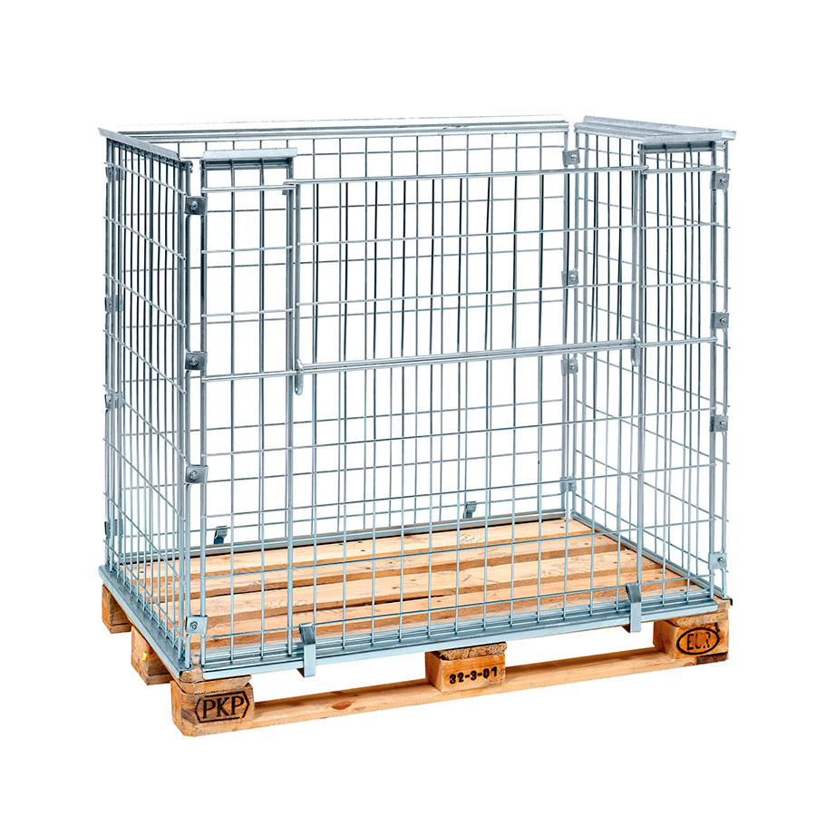 Pallebur ekstra høj model kan åbnes i siden