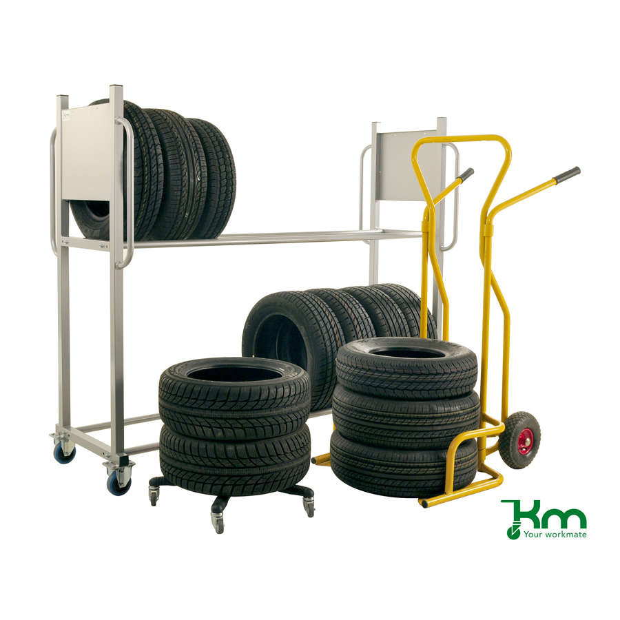 Dækvogn med bremse 2030 x 720 x 1580