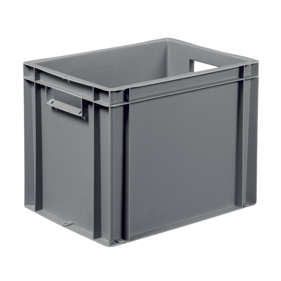 Plastkasse ARCA 23 L 400x300x270mm m/håndtagshul