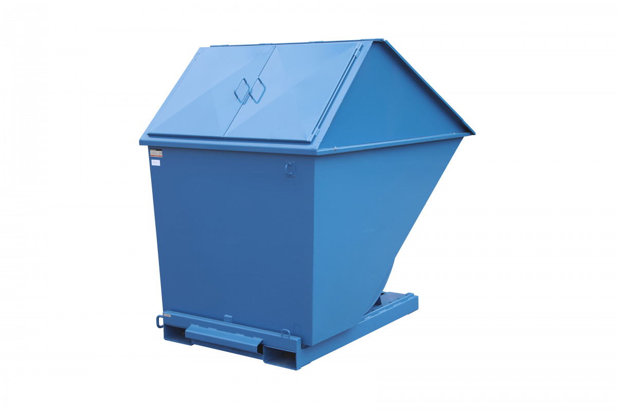 Tipcontainer lukket 2200 L