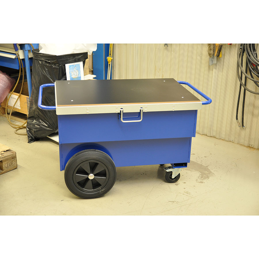 Værktøjsvogn med låg stor model 300 Liter