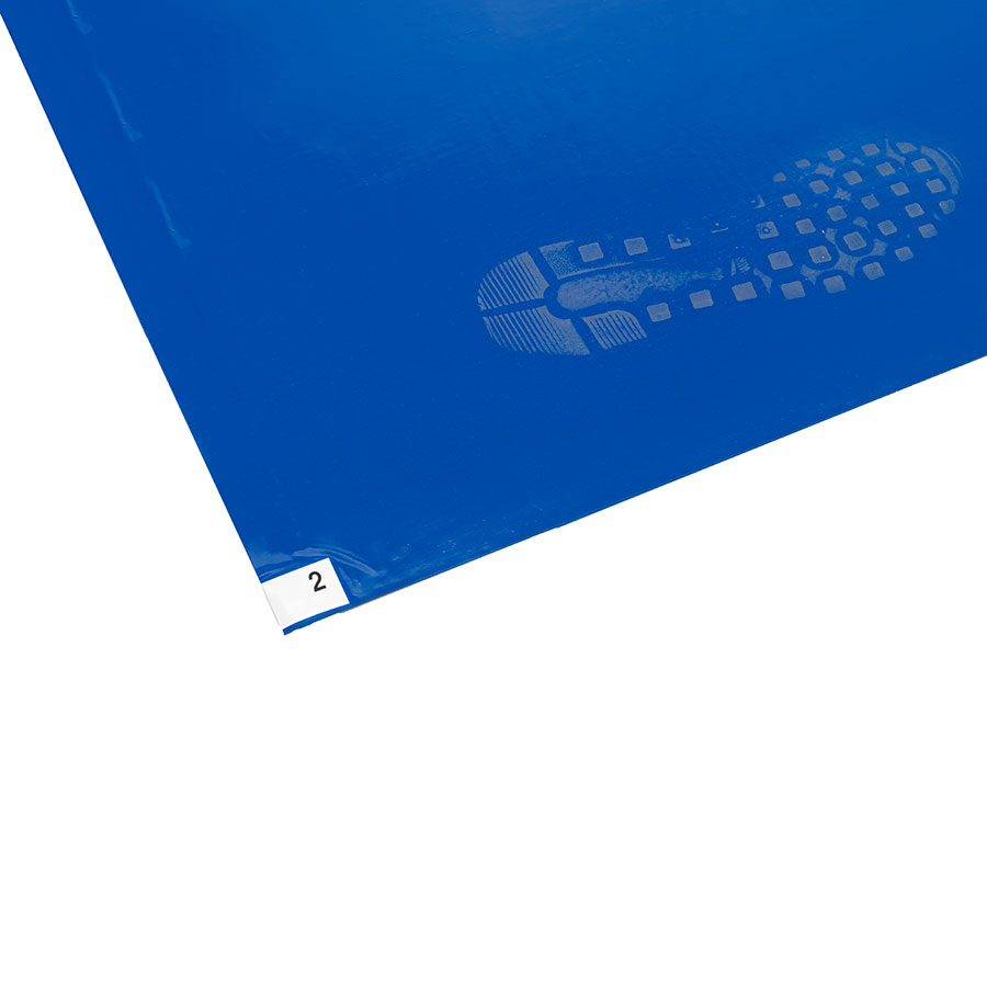 Plastikmåtte Limbelagt bxl: 0,45m x 1,15m Hvid